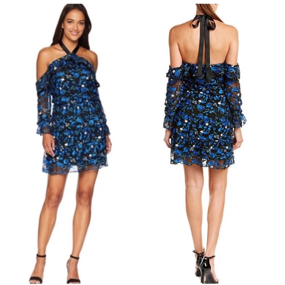 NWT ALEXIA ADMOR HALTER Dress 8 Off The Shoulder